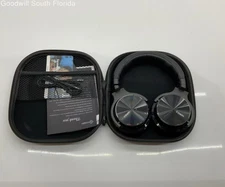 Cowin Black Premium Sound Quality Over The Ear Headphones With Case Not Tested