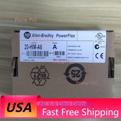 Allen-Bradley 20-HIM-A6 PoweFlex Enhanced HIM FW V2.007 12VFC New Factory Sealed