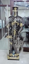 Medieval Templar Knight Full Suit Free Stainless Steel Fully Wearable Rustic