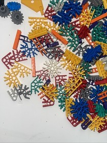 Huge Bulk Lot of K'NEX KNEX pieces random stuff 2+ Pounds!