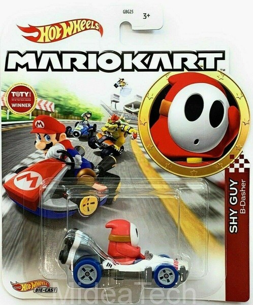 Hot Wheels Kart SHY GUY B-DASHER Modell Kart Super Mario 1:64 5Cm-image