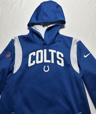Indianapolis Colts Nike Hoodie Youth Large 14-16 On Field Therma NFL Kids B7FE9W