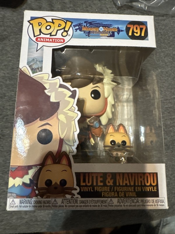 Funko Pop! Vinyl: Monster Hunter - Lute & Navirou #797