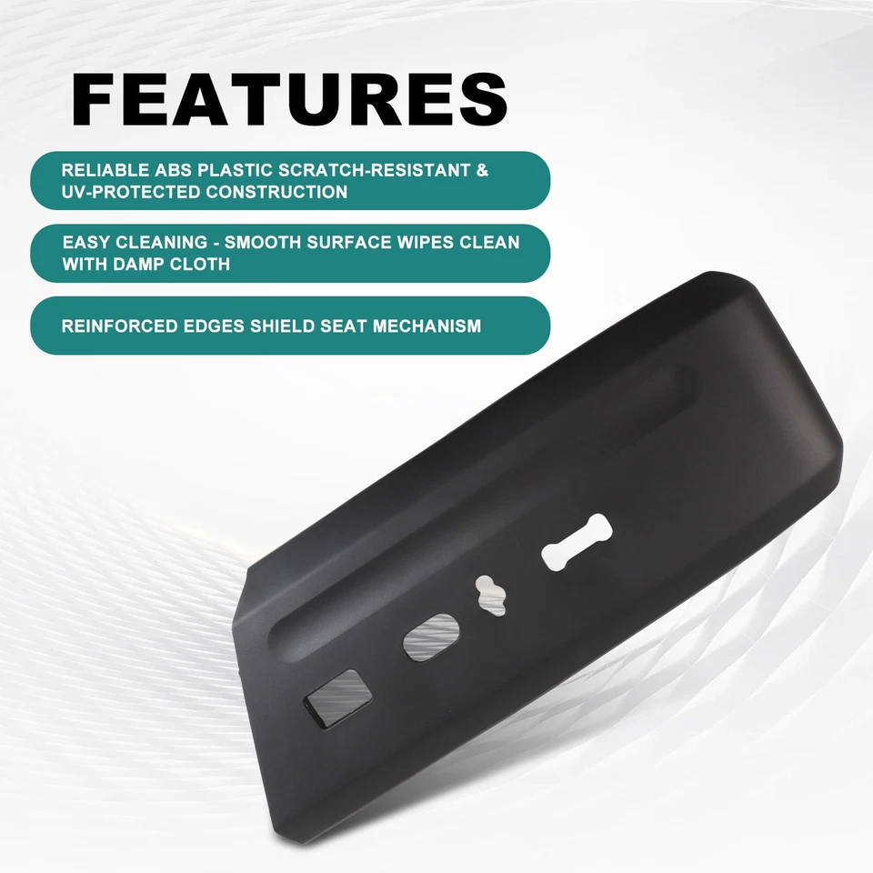 Left Driver Side Track Switch Housing Black for Ford 2015 2016 Expedition US - Image 3 of 4