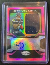 2025 Panini Certified Elijah Arroyo Freshman Fabric Mirror Auto Pink /299 RC