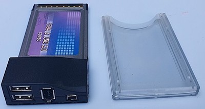 Combo CardBus USB 2.0 + IEEE 1394 Firewire Adapter PCMCIA Karte