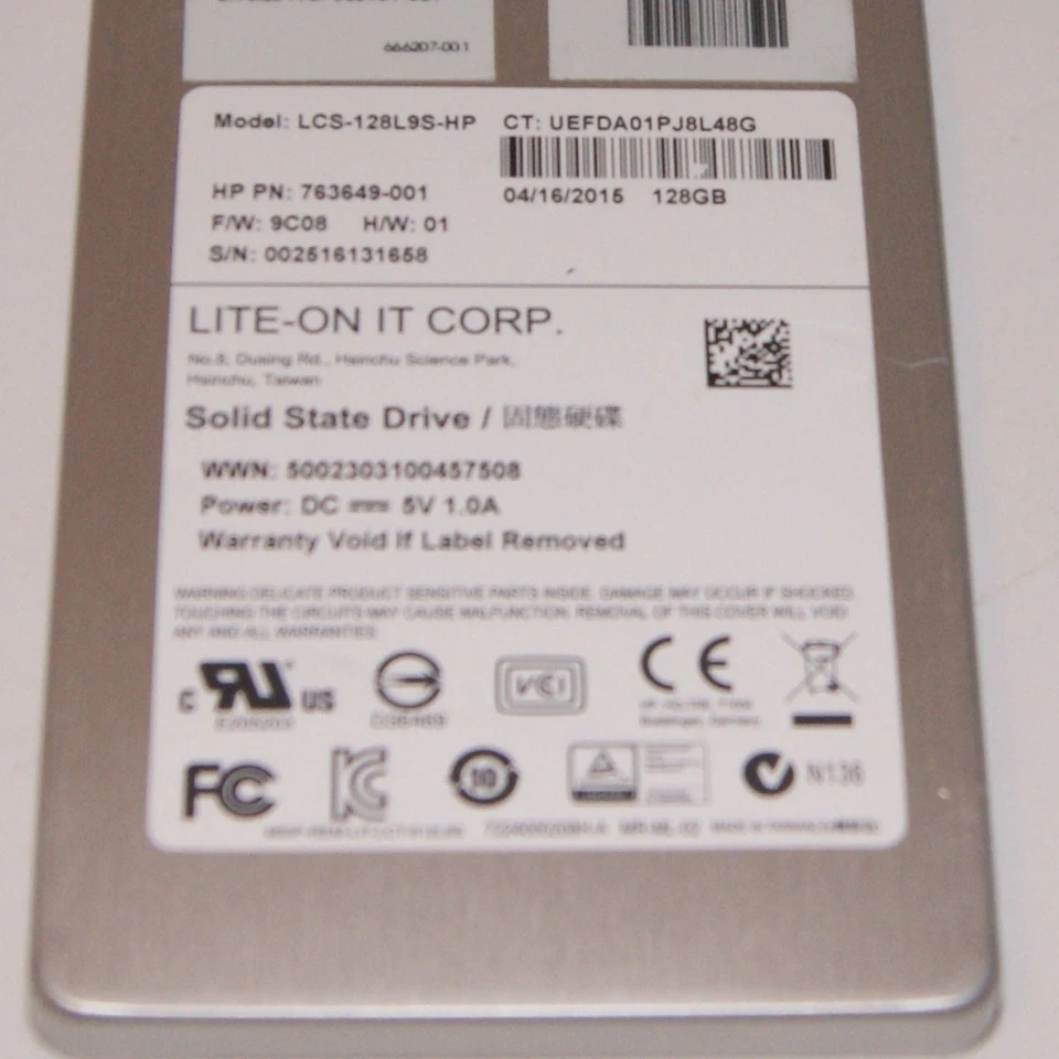 Lite-On IT Corp Solid State Drive LCS-128L9S-HP 128GB Internal SSD - Image 2 of 2