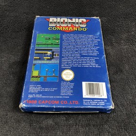 Nintendo NES Bionic Commando EEC Good Condition