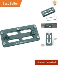 3.15 Inch MLOK Arca Rail Quick Release Plate for RRS Dovetail Compatibility