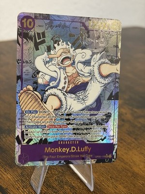 One Piece TCG Monkey D. Luffy Gear 5 OP05-119 Manga Proxy 