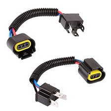 9003 H4 Male to H13 9008 Female Socket Connector Adapter Pigtail Wiring