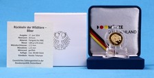 RFN 20 Euro 2024 J Dzikie zwierzęta Bobra 1/8 uncji Złoto 999,9 Oryginalne opakowanie