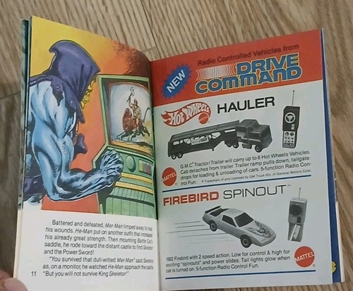 Master of the Universe 1981 Mattel Mini Book King of Castle Grayskull He-Man - Picture 11 of 18