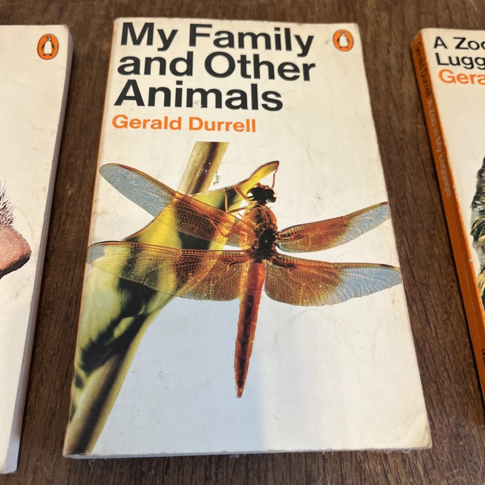 3 Vintage Gerald Durrell Books - 1970s My Family And Other Animals Zoo - Image 2 of 4