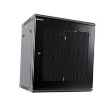 Wall Mount Server Cabinet Network Rack Enclosure, Quiet Cooling Fan, 12U
