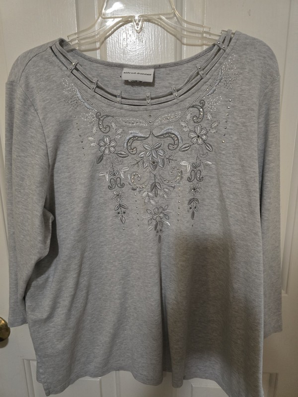 Alfred Dunner Top Size Large