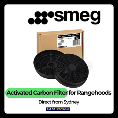 2-Pack Carbon Filters for Smeg Concealed Powerpack Insert Hoods  ATCF110