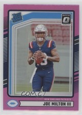 2024 Panini Donruss Rated Rookie Optic Preview Pink Prizm Joe Milton III 1ru1