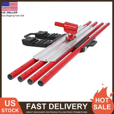 Bull Float Magnesium Concrete Float 48''x8" Concrete Tool Trowel Float 4 Handles