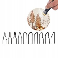 Rosfix Set Loop-Brennspitzen | 10 Stk. FüR 60W Pyrographie | Stahl
