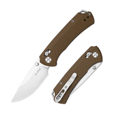 Kizer Messer T1 CD Clutch Lock Folder Nitro-V Stahl G10 Griff Taschenmesser