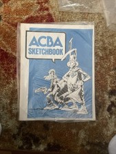 1975 ACBA SKETCHBOOK-  (Steranko, Wrightson, ...