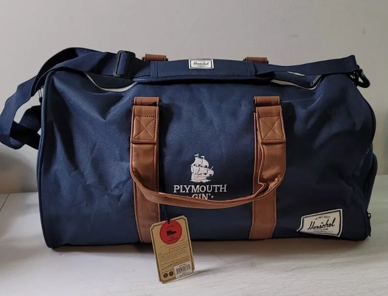 Herschel leather duffle cheap