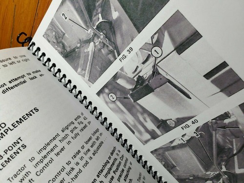 Massey Ferguson MF 184-4 Four Wheel Drive Tractor Owner's Operator's Manual 9/76 - Picture 11 of 12