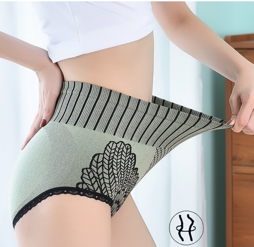 2022 M-XXL Panties For Women's Underwear Plus Size Briefs High Waist Underpants - Picture 16 of 30
