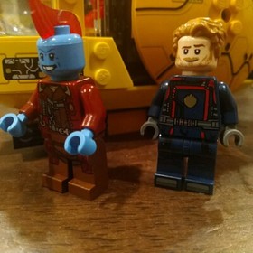 Lego Marvel Guardians of the Galaxy 76080 Ayesha's Revenge Whit 2 MINIFIGURE 
