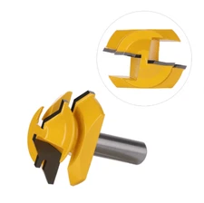 45 Degree 1/2 Shank Woodworking Milling Cutter Engraving Machine Wooden Tools