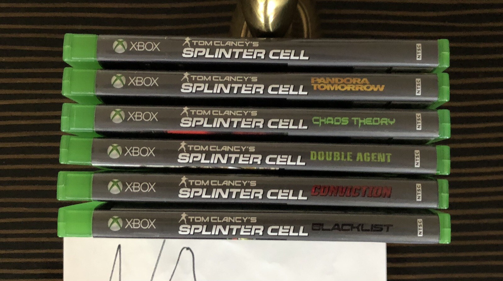 Tom Clancy's Splinter Cell Collection Xbox 360 One Series X Custom Cover Art Box