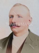 GL82 Cap Anson Portrait Baseball Pioneer 8x10 11x14 16x20 Colorized Photo