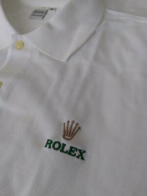 *** Rolex A D Vintage New Event Shirt Embroidered White 2X-Large ***