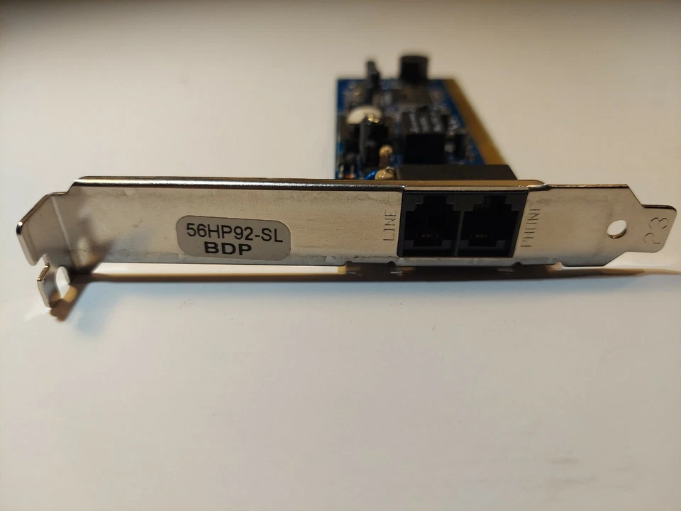 Módem de acceso telefónico PCI Smartlink 94V-0 HS56S-B 2456A11007 Foto 3 de 3