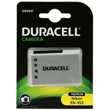 Batteria Duracell per fotocamera digitale Nikon Coolpix P80 3,7 V 1180 mAh/4,4 Wh Li-Ion bianca