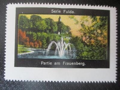 (13385) Reklamemarke - Fulda Partie am Frauenberg