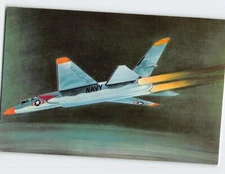 Postcard US Navy North American Carrier Based Twin-Jet Aircraft A3J-1 USA
