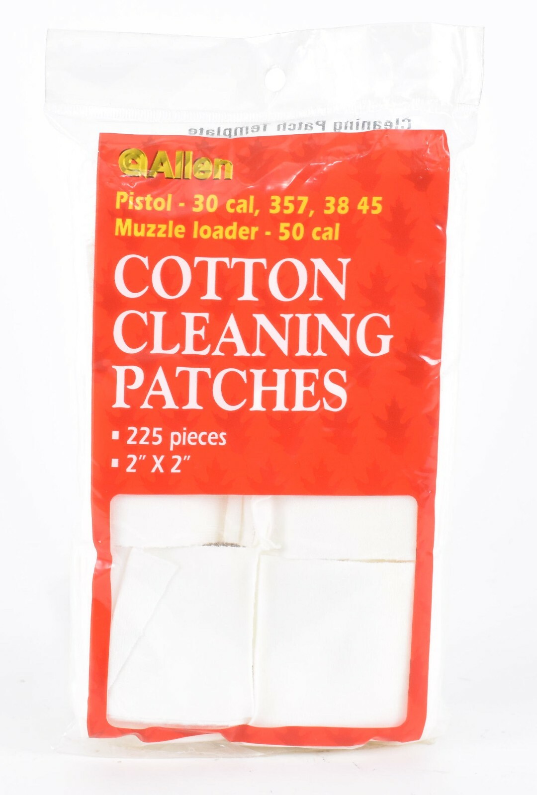 Allen 7072 Cotton Cleaning Patches 225 Count 2