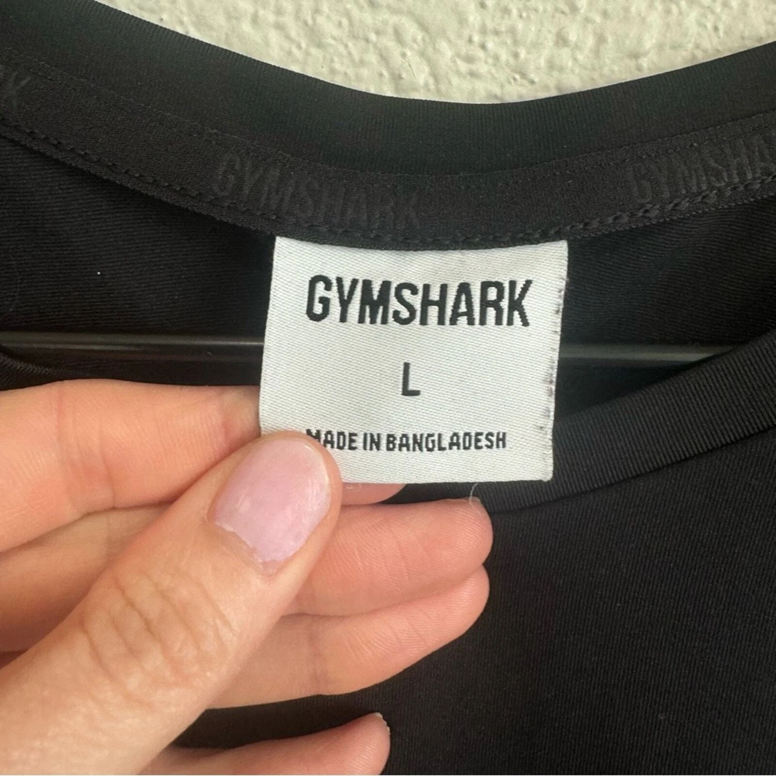 gymshark react slim fit gym workout casual relaxed shirt