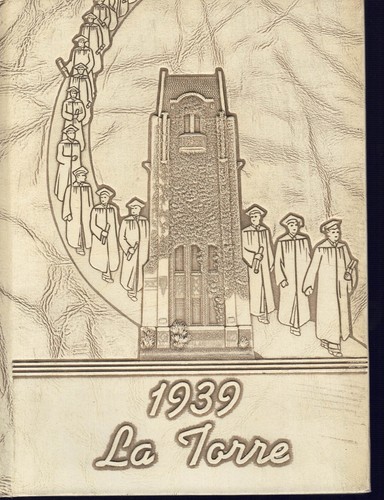 1939 San Jose State College Jahrbuch La Torre, San Jose Kalifornien