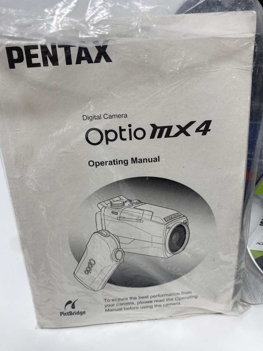 Pentax Optio MX4 Digital Camera Video w/Charger, SD Card Pentax Optio MX4 Digital Camera Video w/Charger, SD Card