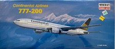 ✈️ MINICRAFT Continental Airlines BOEING 777-200 🇺🇸 Modelo #14478 NISB 1:144