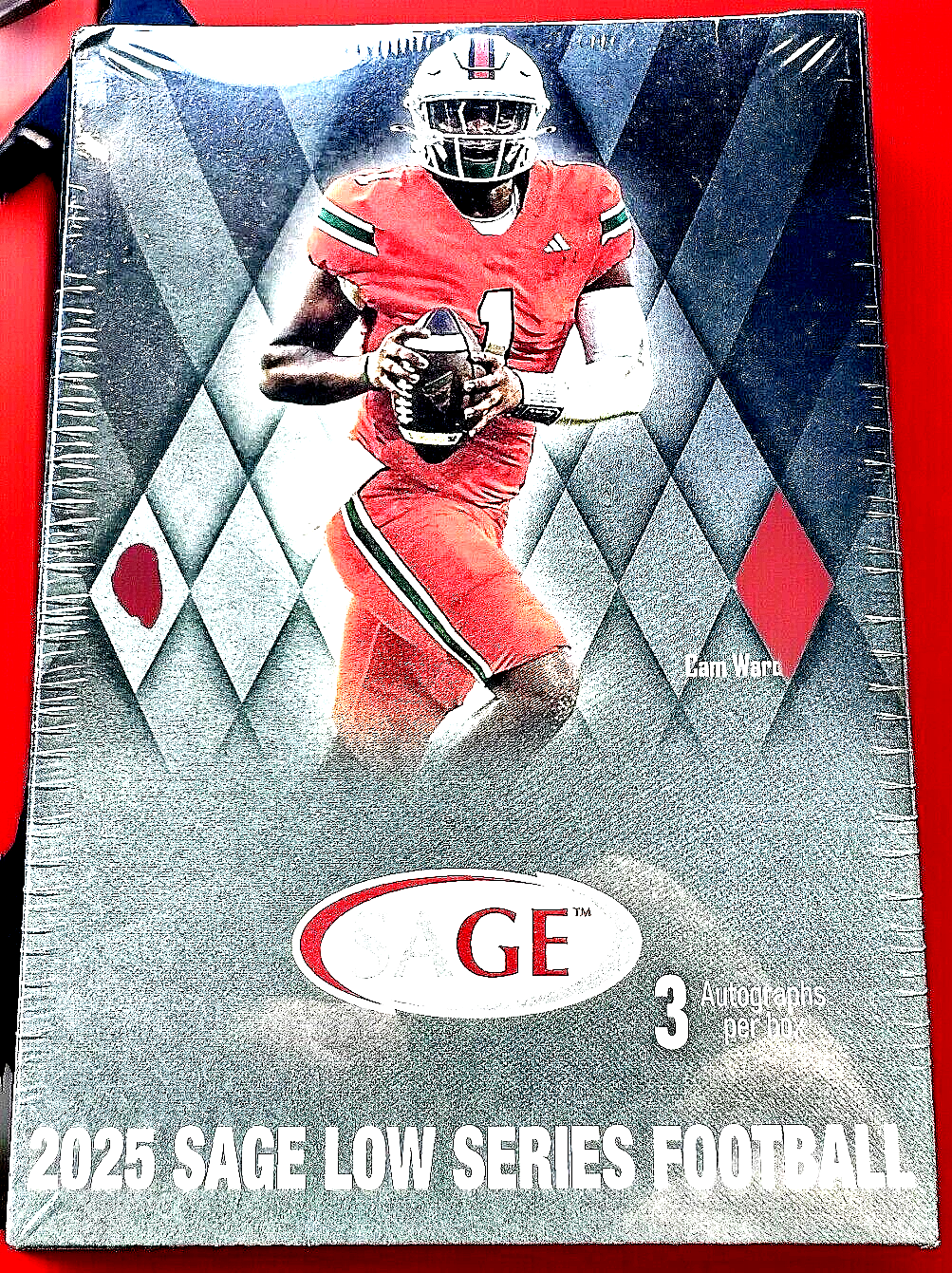 2025 Sage Low Series Football Trading Cards* *Blaster Box* *3 Autographs*