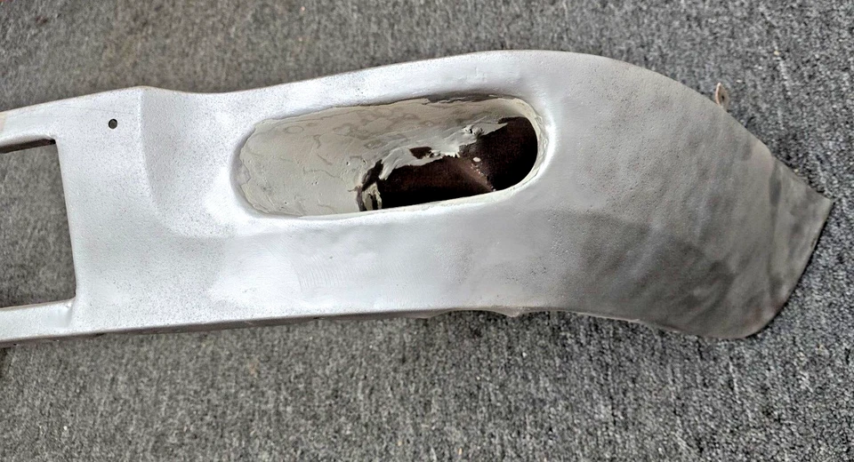 USED ORIGINAL MODIFIED CUSTOM PORSCHE 911 930 FRONT BUMPER VALANCE ASSEMBLY - Изображение 2 из 4