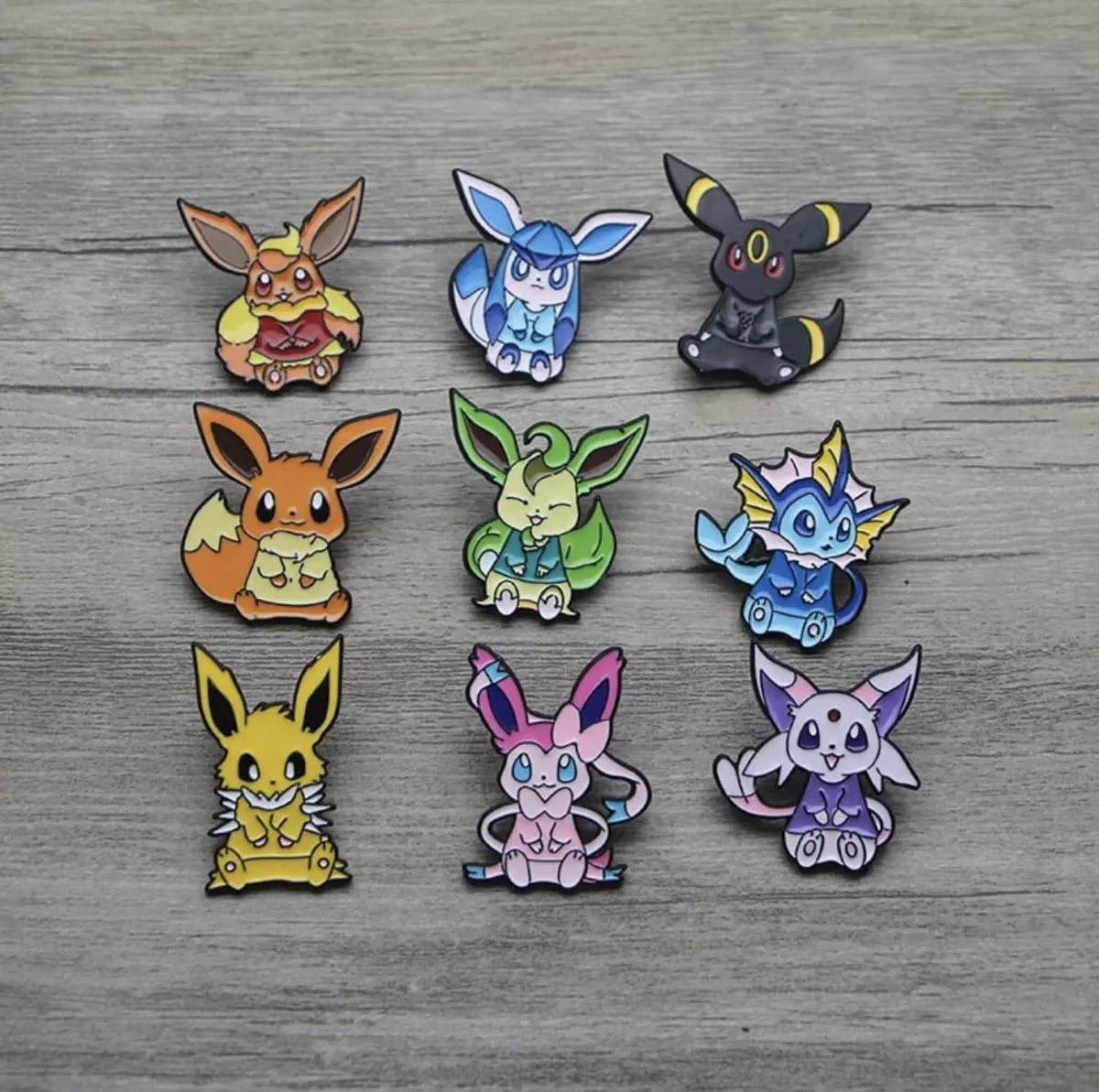 PIN SET: Eeveelutions