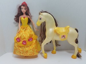 belle doll with horse