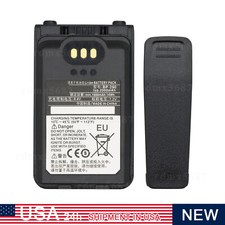 New Battery For Icom IC-F52D IC-F62D IC-M85 IC-F3400D Radio BP-294 BP-290  Clip