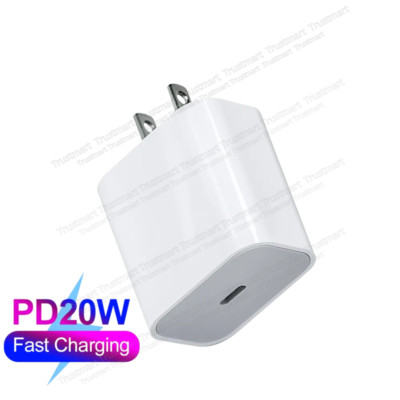 20W PD USB-C Type-C Fast Charger Adapter for Samsung iPhone 16/15/14/13/12/11/XR