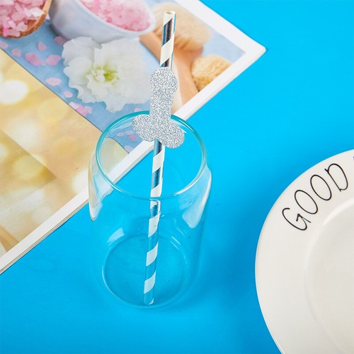 6Pcs/Bag Bachelorette Party Decoration Disposable Tableware Straw Decor&q& - Picture 9 of 15